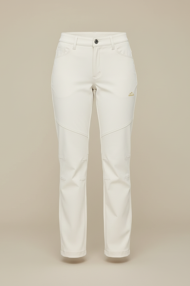 Pantalon Sport Blanc Femme - Beige Gabardine - vue 3