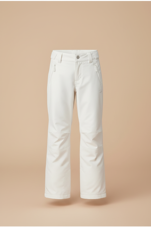 Pantalon Blanc Ski Enfant Imperméable Hiver Neige - Polyester - vue 3