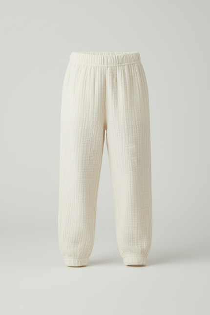 Pantalon Blanc 207e - Beige Cordé - vue 3