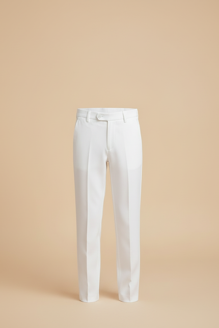 Pantalon Blanc Ccc0 - Gabardine - vue 3