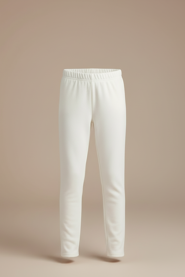 Pantalon Molleton Blanc - vue 3
