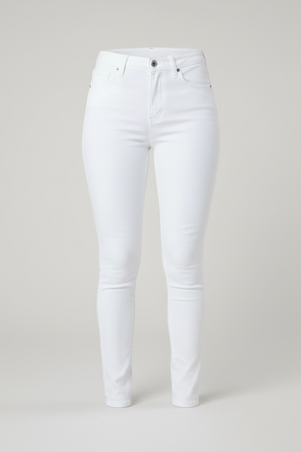 Pantalon Blanc Skinny Femme - Jean - vue 3