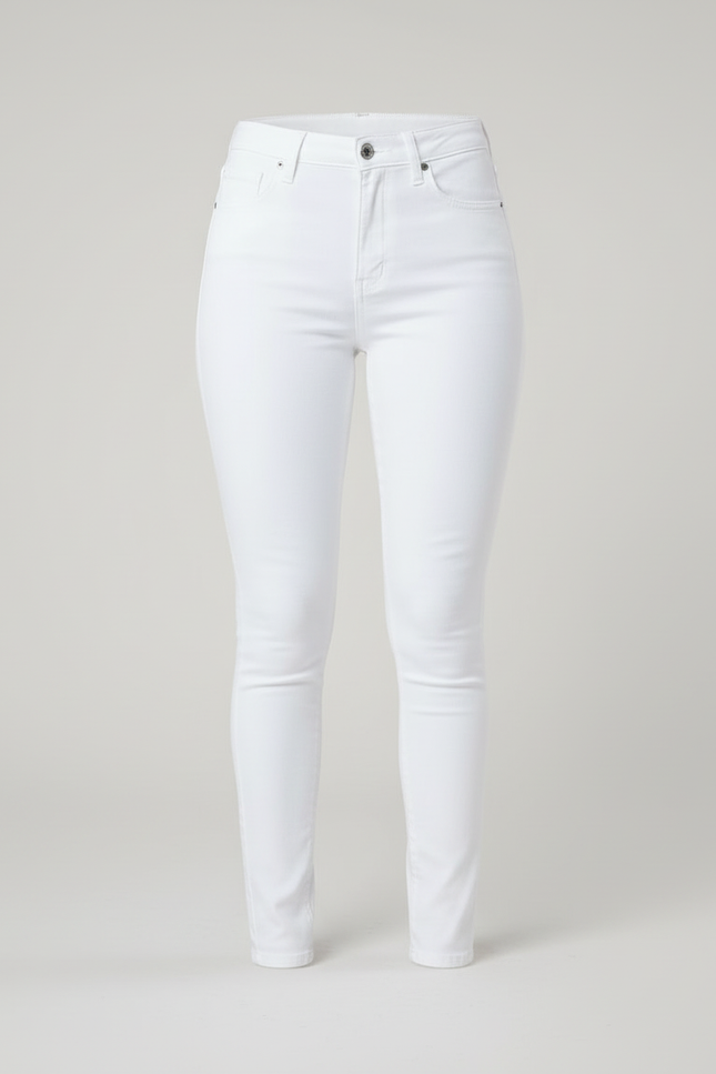 Pantalon Blanc Skinny Femme - Jean - vue 3