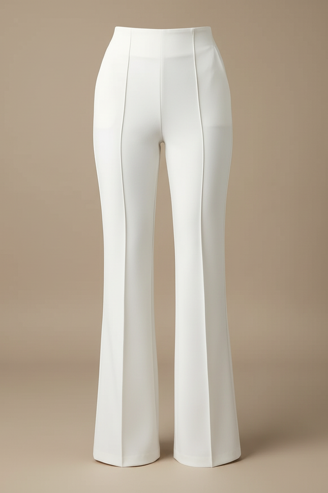 Pantalon De Travail Femme Blanc - Polyester - vue 3