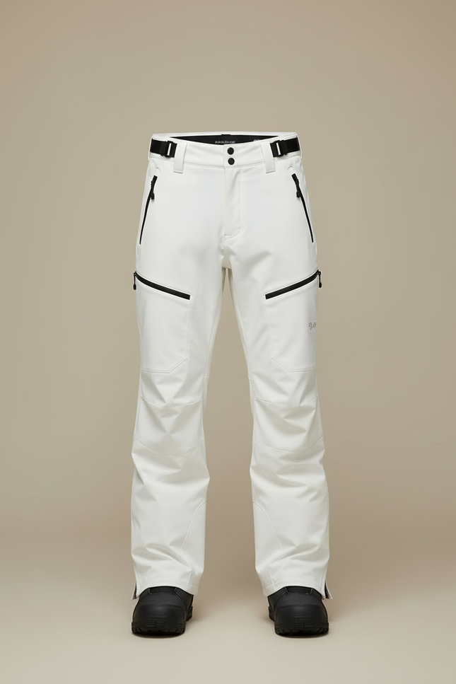 Pantalon De Ski Homme Blanc - Polyester - vue 3